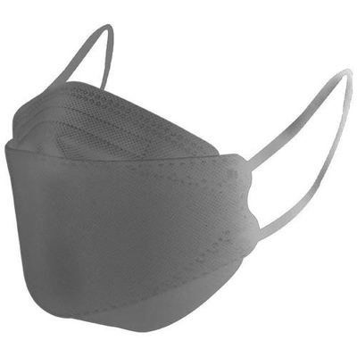 Le masque jetable protecteur médical Ffp2 N95 de 4 plis a plié 1 OIN 9001 Nkss