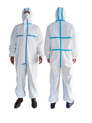 Robe médicale jetable de combinaison d'isolement de tenue de protection