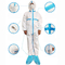 Les vêtements ISO13485 protecteurs imperméabilisent l'anti salopette statique de combinaisons avec la manchette tricotée