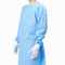 L'opération d'hôpital habillent la robe chirurgicale jetable d'isolement médical bleu