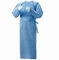 les robes 40gsm chirurgicales jetables nivellent le patient jetable d'habillement d'isolement de 3 hôpitaux